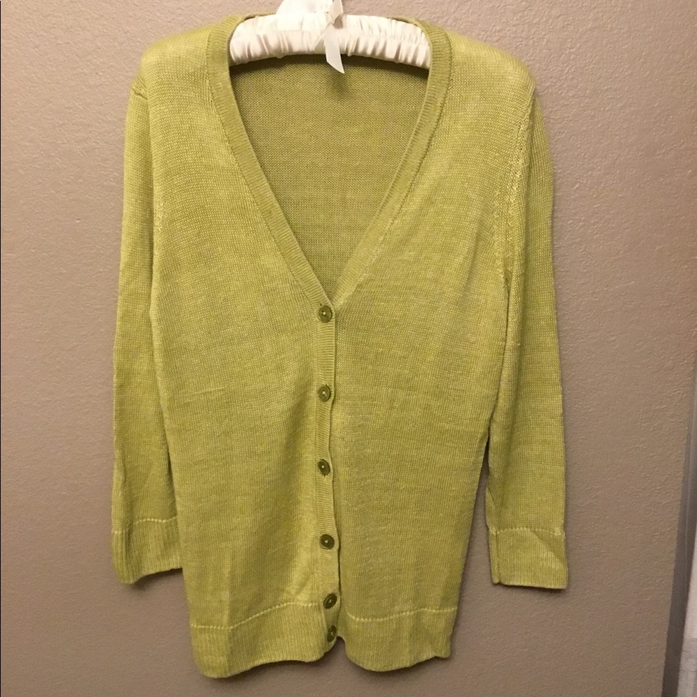 Talbots 3/4 sleeve cardigan